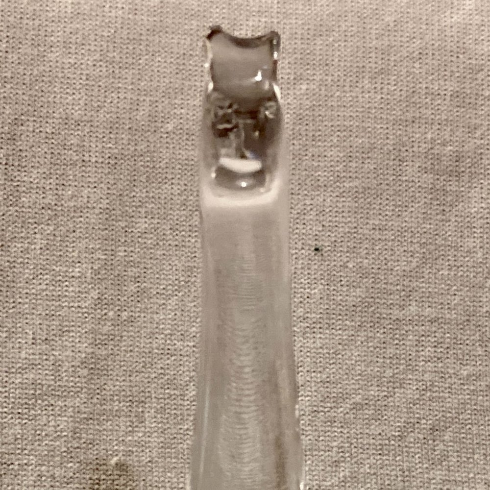 Vintage Baccarat Clear Crystal Figurine